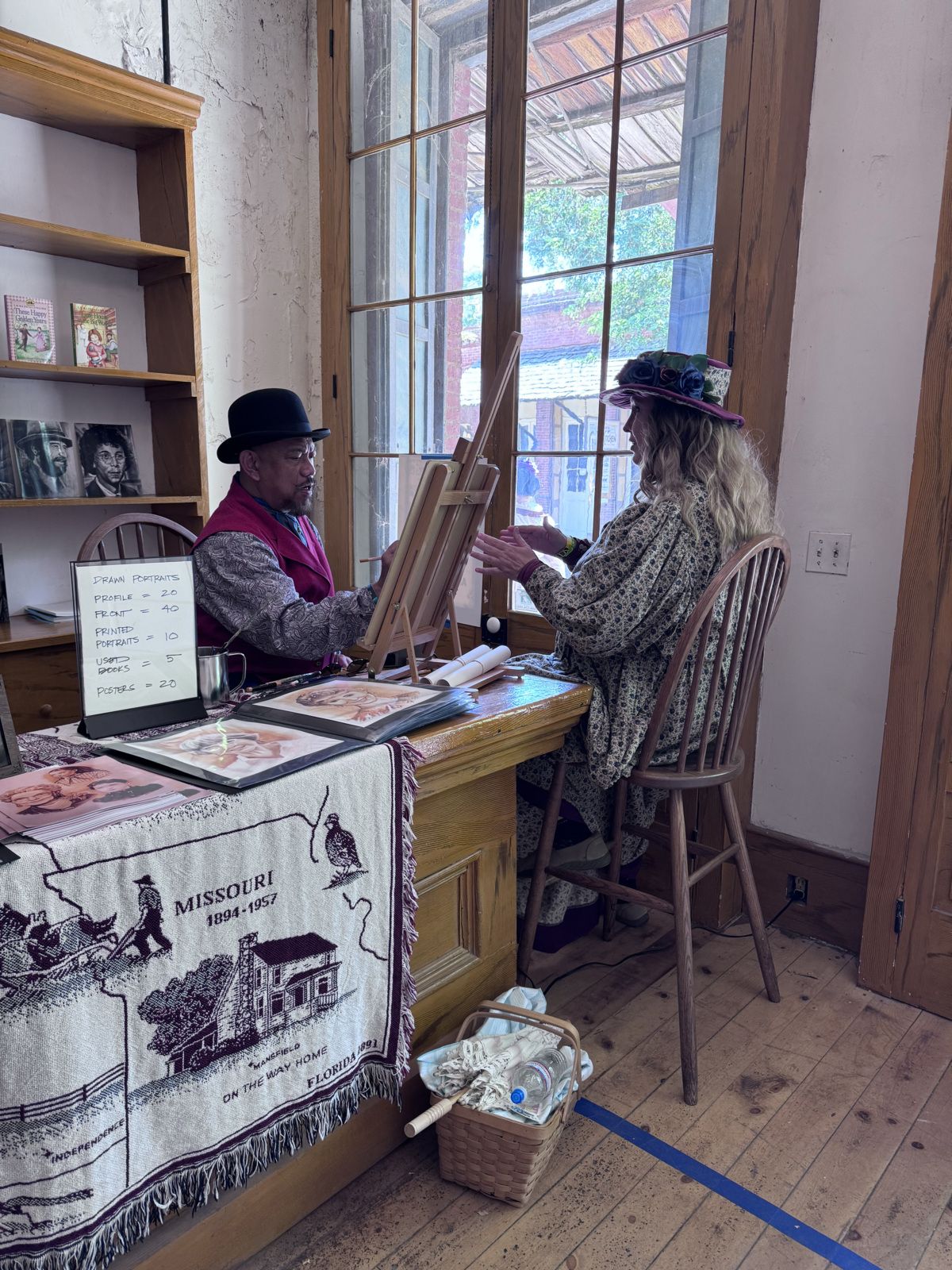 Columbia State Historic Park, California - June 6–8, 2025. A la rencontre des acteurs de La Petite Maison dans La Prairie...