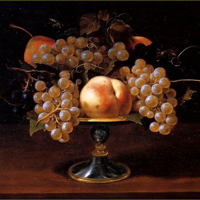 Raisins - vignes - vendanges en peinture -  Panfilo Nuvolone (1581-1651) 