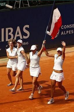 Articles concernant les matchs de barrages de la Fed Cup &agrave; Cagnes sur Mer