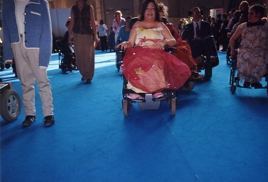 Pour le salon Handica, quelques images du défilé de mode de personnes en fauteuil