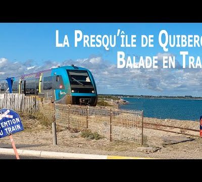 Balade en train sur la presqu'île de Quiberon - Le Tire-Bouchon 