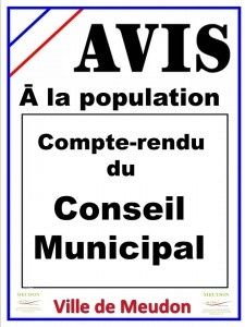 Les observations présentées par la liste " de l'air! " au Conseil Municipal de #Meudon du 14 octobre 2014.