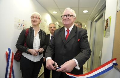 Inauguration de la résidence Camille Desmoulins à Bobigny