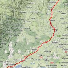 De Balaruc les Bains à Crest (240 km)