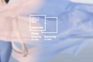 Pantone : rose quartz et bleu serenity couleurs de l'année 2016