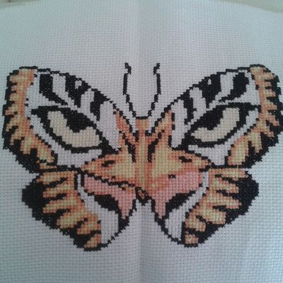 Vos réalisations : Papillon tigre par Pauline