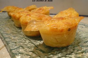 Mini-muffins aux lardons munster et Gewurztraminer