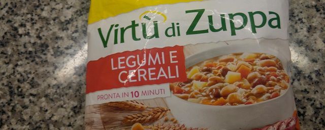 Orogel "Virtu' di Zuppa" con legumi e cereali - Prova assaggio