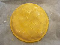 Gâteau breton aux pommes et crème d’amandes