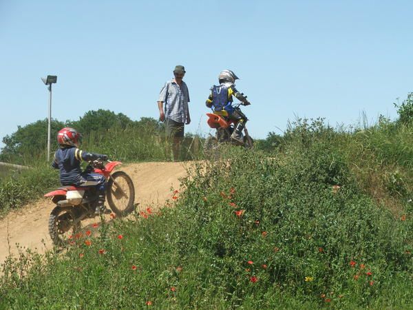 Fête de fin d'année du Moto-Club du Poitou sur le terrain de Chauvigny