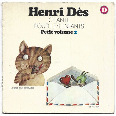 Henri Dès chante pour les enfants - D - Petit volume 2 - 1976