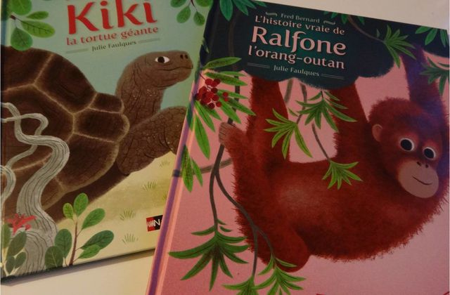 Kiki la tortue & Ralfone l'orang-outan, Ménagerie du Jardin des Plantes