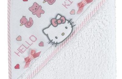 Cape de bain Hello Kitty