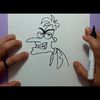 Como dibujar a Dr.Doofenshmirtz paso a paso - Phineas y Ferb