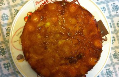 Recette: Gâteau renversé aux abricots