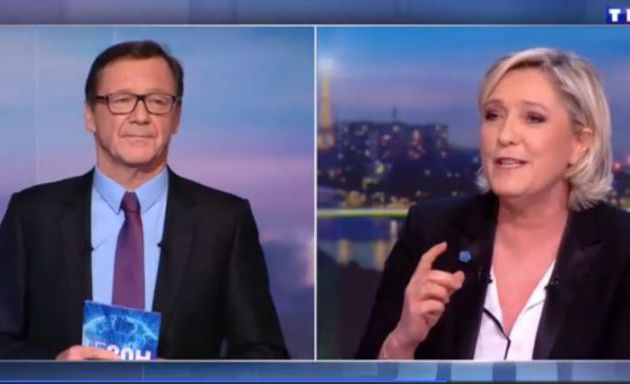 Marine Le Pen remballe un "expert économique" sur TF1, répond aux accusations judiciaires et arrache le masque de l’institut Montaigne, émanation de la haute finance qui téléguide Macron. 