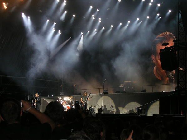 Concert de MetallicA qui s'est déroulé sur la Grand'Place d'Arras le Jeudi 14/08/08 : Tout simplement démentiel !!!!