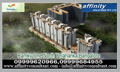 RAMKY ONE NORTH ||09999620966|| Ramky One North Yelahanka Apartments, Ramky One North Bangalore Property