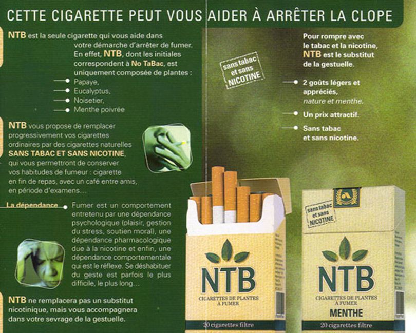 Nouvelle alternative pour l’arrêt du tabac sans nicotine ni tabac avec TAAT