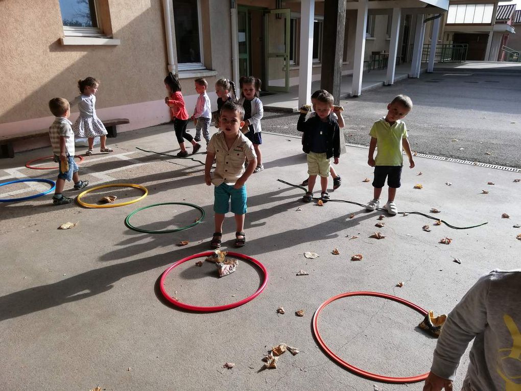 Les Petits et Moyens en motricité...