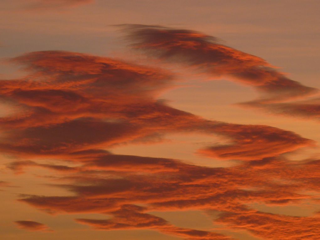 Coucher du soleil le 01 février 2016