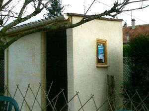 Réalisation d'un abris de jardin en dur.