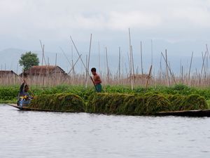 Sur le lac.