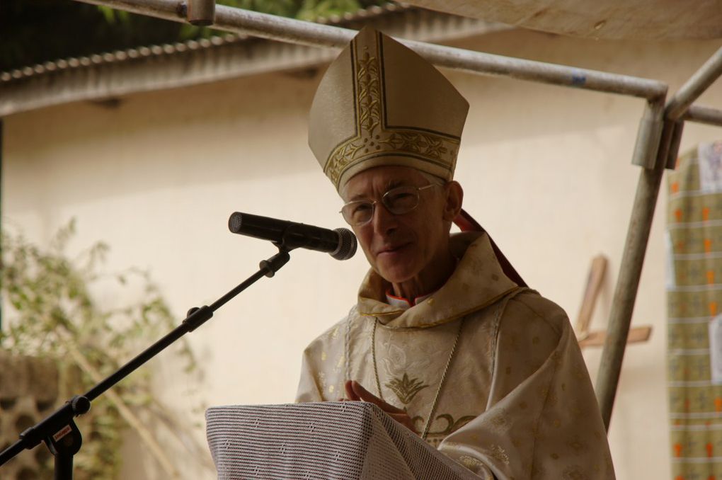 Jubilé d'Argent de la présence SVD au Bénin. La célébration du Jubilé à Bétérou, dans le diocèse de Parakou, nord du Bénin