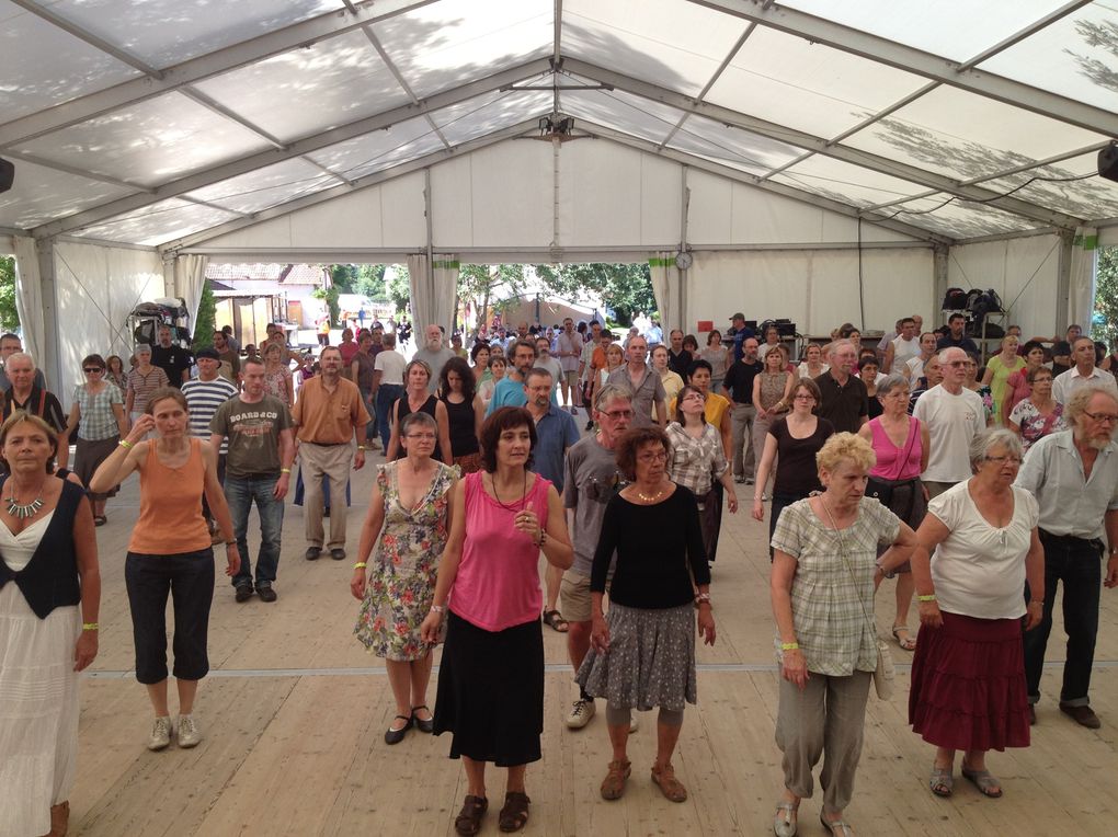 Stage de danses du Limousin avec Françoise Etay et RFD. Juillet 2012.