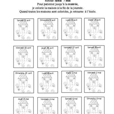 Calendrier vacances zone B