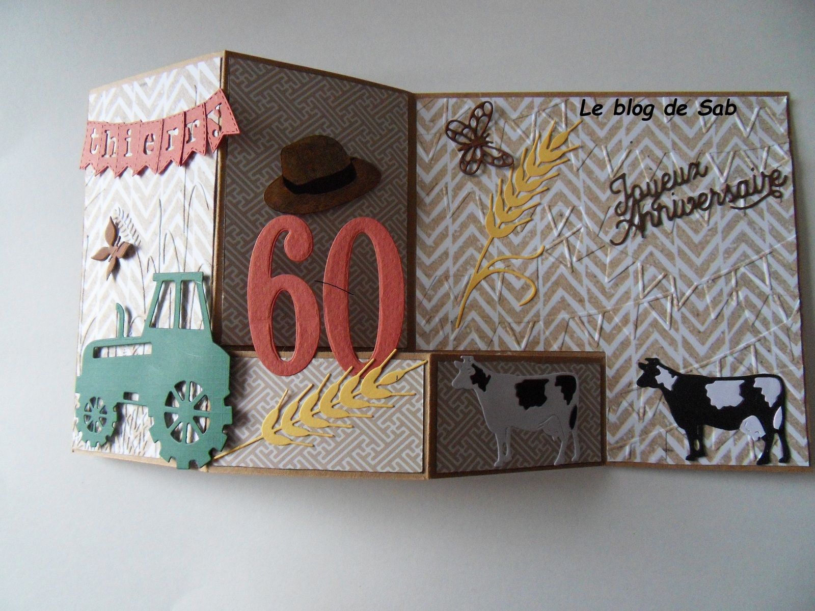 Carte Anniversaire Homme Agriculteur Le Blog De Sab