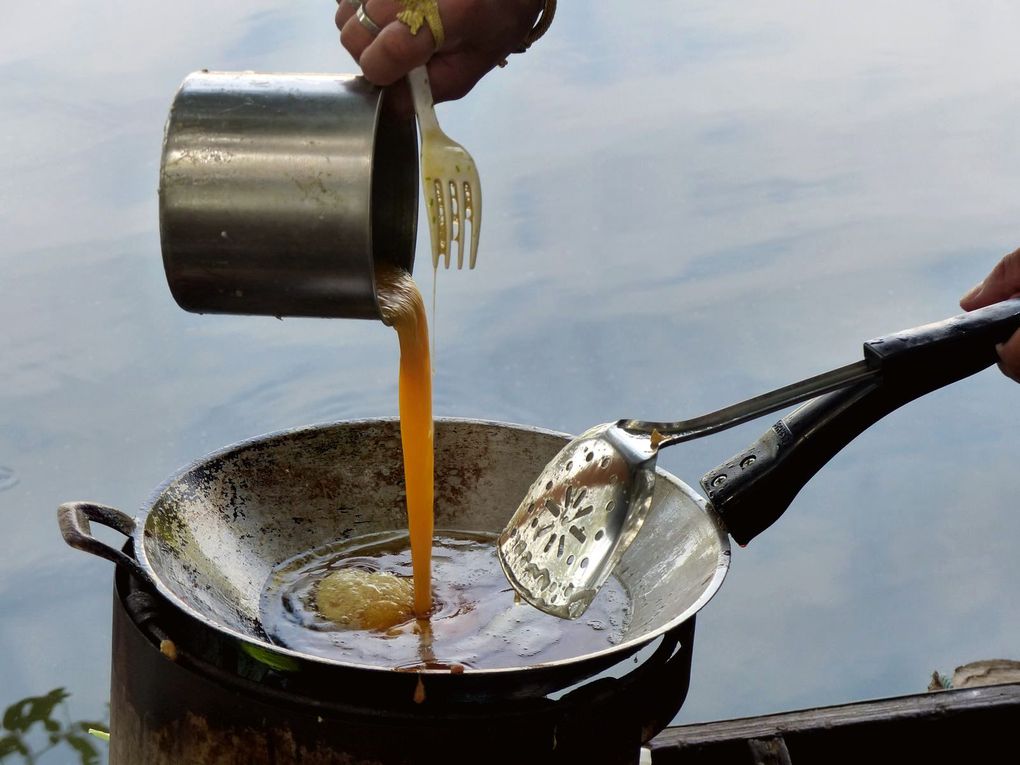 Cuisine à l'ancienne (festival au Parc Rama IX à Bangkok)