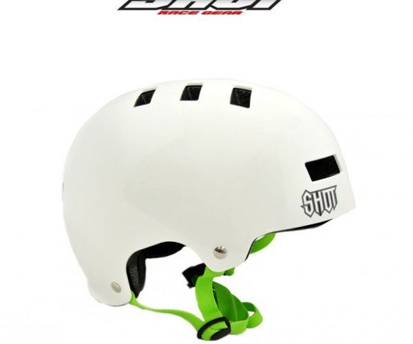 CASQUE SHOT SOLID BLANC