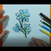 Como dibujar una flor paso a paso 21