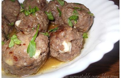 Boulettes de Viande au Fromage