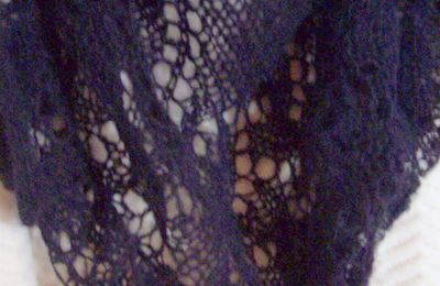 Veste blanche pour Ishbel noir