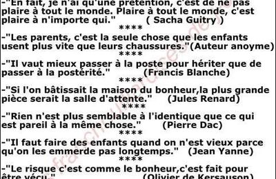 Quelques citations 