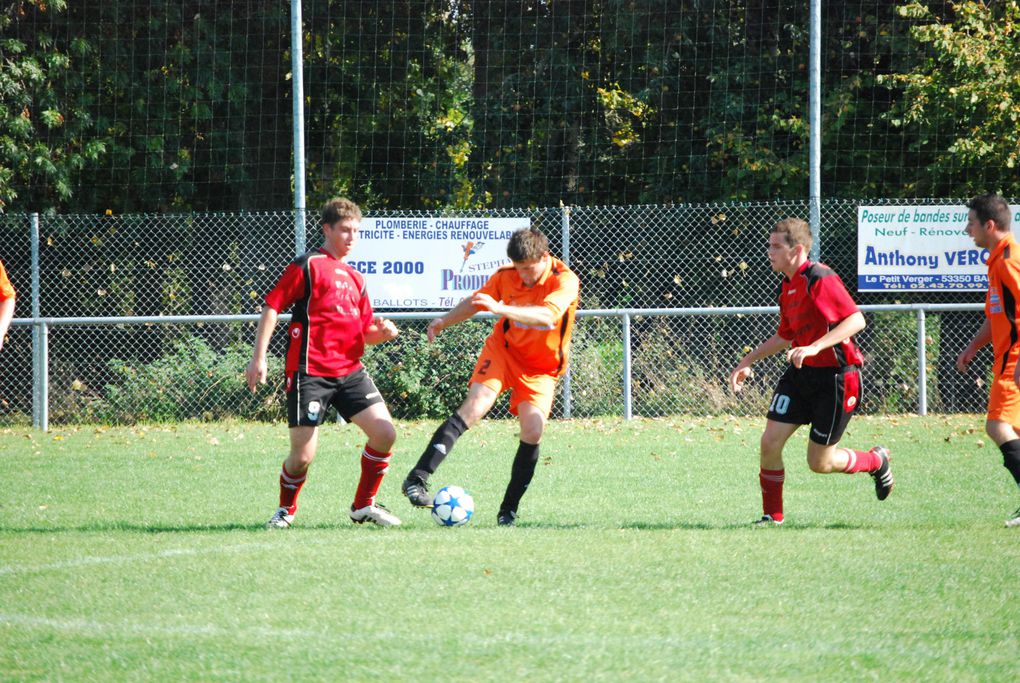 Victoire 4-0 en coupe du maine