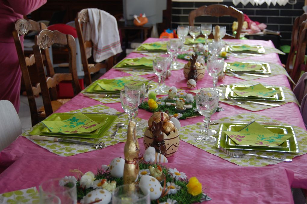 Une belle table fait parti pour moi d'une bellle reception.