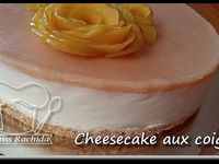 Cheesecake aux coings...