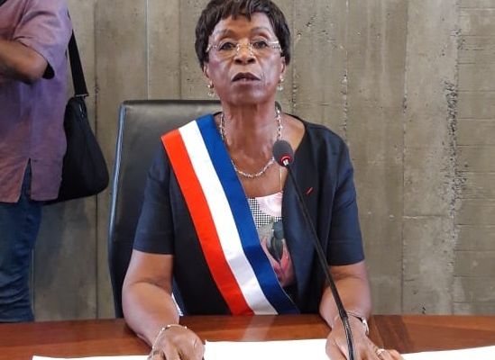 Madame Josiane Gatibelsa, nouveau maire de Pointe-à-Pitre . 