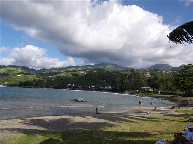 Première semaine passée sous le soleil Polynésien.