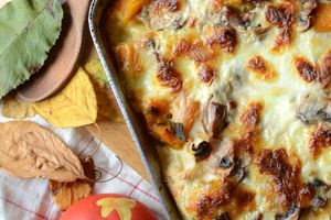 Lasagne champignons butternut #végétarien