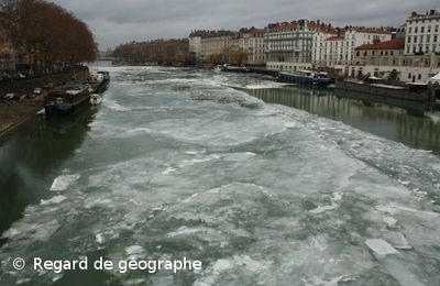 Débacle de la Saône à Lyon