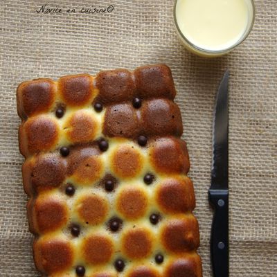 Marbré citron, chocolat et noisettes