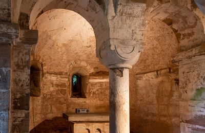 Visite de l'église Saint-André d'ESLEY et de sa crypte