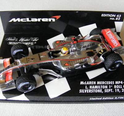 Lewis Hamilton : McLaren MP4/21-Mercedes (Silverstone 2006)