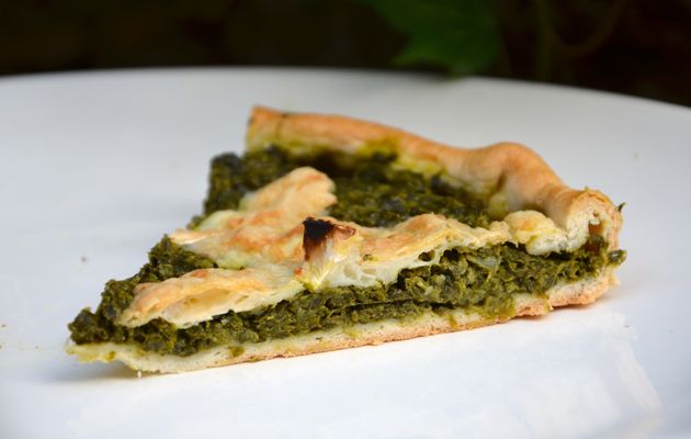 Tarte aux épinards et fromage de chèvre