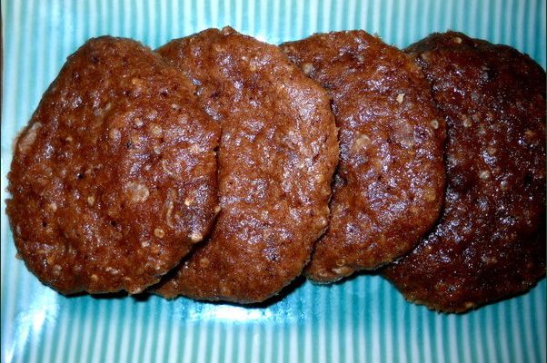 Espèces de cookies moelleux chocolat-noisette