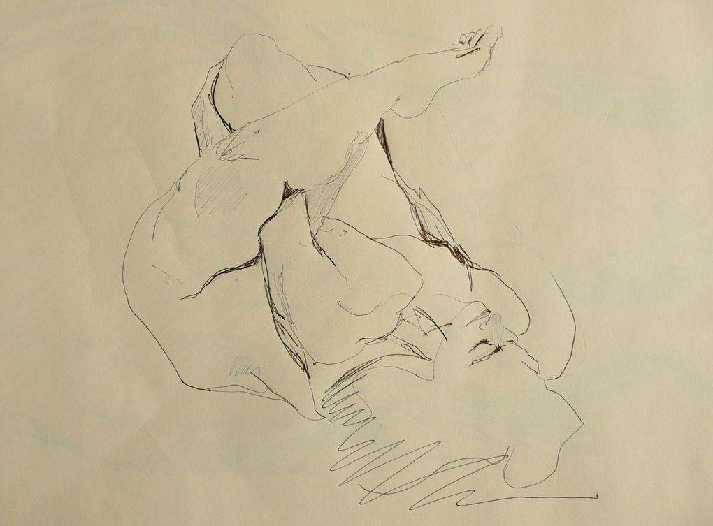 croquis nus modele vivant